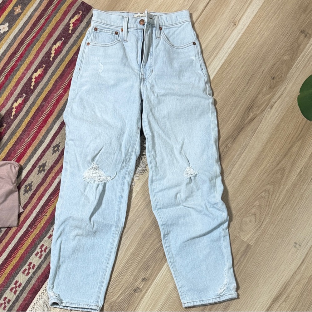 Madewell Women's High Rise Jeans in Light Blue
